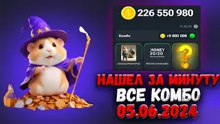 Хамстер Комбат комбо карты 5 июня! Combo Hamster Kombat