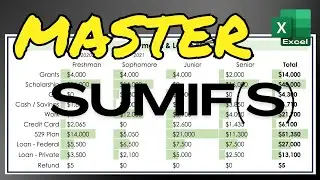SUMIFS in EXCEL with Multiple Criteria