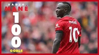 Sadio Manes 100 Liverpool goals | Arsenal celebration, Everton late winner & Munich stunner