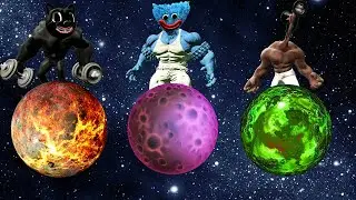 МЫ НАШЛИ ПЛАНЕТА ХАГГИ ВАГГИ МУЛЬТЯШНЫЙ КОТ СИРЕНОГОЛОВЫЙ КАЧОК SCP PLANET ONLINE HORROR GAME