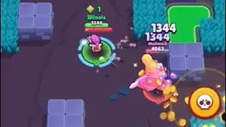 Penny gameplay in Brawl Stars! 👩🏻‍🎤🏆 Solo Showdown! 🔥