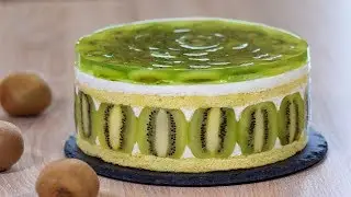 Муссовый торт с киви
