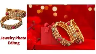 How to Edit Jewelry Photo in Photoshop | Enhance jewellry | Retouch |Change Background | @jalpapatel