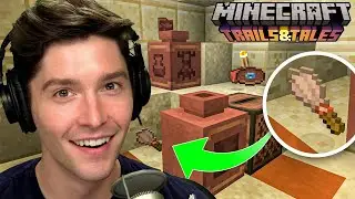 Uncovering ARCHEOLOGY in Minecraft 1.20: Trails & Tales!