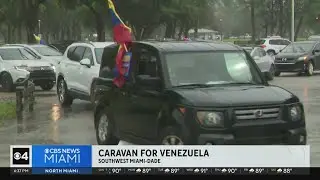 Caravan for Venezuela travels through Miami-Dade County