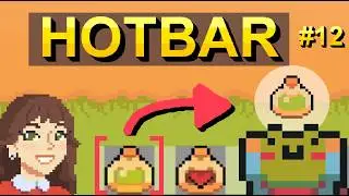 Hotbar with Item Usage and Saving - Unity 2D Top Down #12