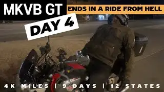 Motorcycle Grand Tour - Episode 4 - A Dangerous, Night-Time Off-Road Detour in the Mountains.