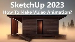 SketchUp 2023: How To Save ANIMATION As A Video