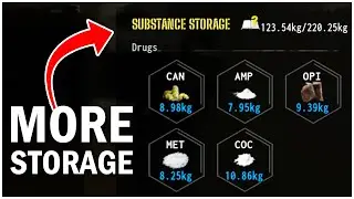 How to Increase Your Substance Storage - Drug Dealer Simulator 2 Tips and Tricks