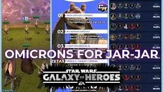 How to Omicron, Mod & Use Jar-Jar in SWGOH