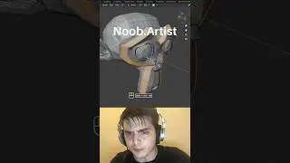 Noob vs Pro artist: select mesh section 