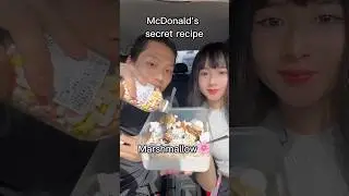 McDonalds ice cream Mukbang ASMR 🍦🥵 