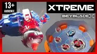 We Made BEYBLADE X DANGEROUS! High Speed XTREME LAUNCHER MOD!