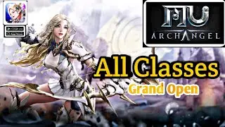 Mu Archangel  Gameplay English    New MMORPG Officially Released All Classes Review