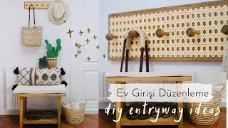 Evinizin Girişi için Harika Kendin Yap Fikirleri! / DIY Entryway Ideas