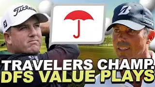 DFS Value Plays - 2023 Travelers Championship : Top Draftkings Golf Plays Priced $8,000 and Below