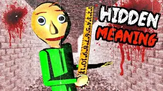 Baldi's Basics DARK HIDDEN MEANING EXPLAINED