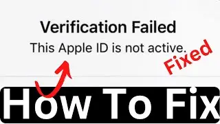 How To Fix This Apple ID Is Not Active |2023| | This Apple ID is not active (2023)