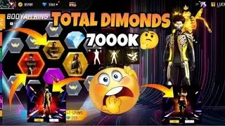 NEW EVO LEGENDARY BHOOYH BUNDLE| 7000K DIMOND FREEFIRE RING EVENT||#freefire #subscribe #like #views