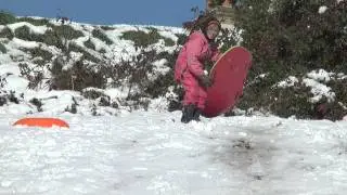 Halloween Sledding 2011