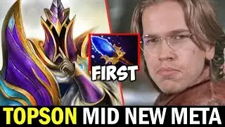 TOPSON Mid Silencer — New Scepter First Core Item New Meta? Dota2