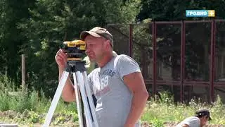В Гродно строят первый теннисный корт с воздухоопорной конструкцией