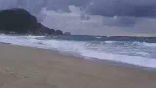 Alanya: Kleopatra Beach, Big Waves, Winter 2015, February