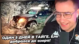 Ликс смотрит: ОДИН 5 ДНЕЙ В ТАЙГЕ. Еле добрался до озера!