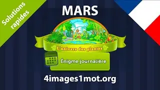 Énigme journalière 🇫🇷 Mars 2024 4 Images 1 Mot ❤️ L'univers des plantes Solutions !