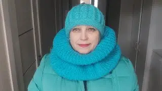 Вяжем шапку для тех, кому за 50  (свяжет даже начинающий) (часть 1)