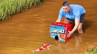 LUNCHLY FISH TRAP Catches Rare Pond Monster
