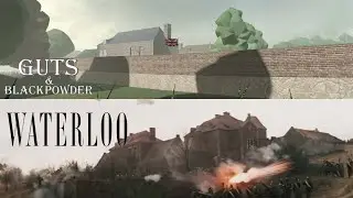 HOUGOUMONT  Guts and Blackpowder & Waterloo 1970 ( COMPARISON )