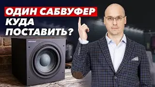 Как выбрать место под сабвуфер в домашнем кинозале? / Почему метод Subwoofer Crawl устарел?