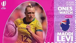 Paris 2024's Top try scorer 🔥 | Maddi Levi's SVNS Highlights 2023/24