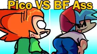 Friday Night Funkin' - Pico VS Boyfriend Ass (FNF Mod)