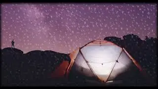 Sound That Puts Kids And Adults To Sleep - Rain Is Falling On Tent - Song Of Rain