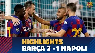 FC Barcelona – SCC Napoli (2-1) HIGHLIGHTS