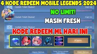 NO LIMIT! KODE REDEEM ML TERBARU KODE REDEEM MOBILE LEGENDS KODE REDEEM ML HARI INI AGUSTUS 2024