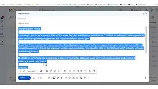 Google - Help me write