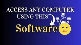 How to Access a Computer Remotely Using AnyDesk | How to set password in ANYDESK