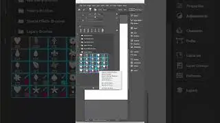 Photoshop Save Brushes to an External File #shorts