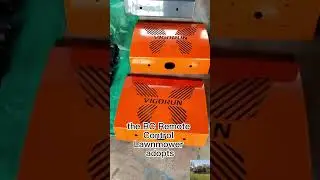 best quality radio controlled weeding machine made in China