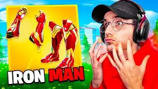 Je DÉCOUVRE les NOUVEAUX ITEMS de IRON MAN sur FORTNITE... C'est une folie !