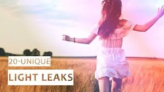 Professional Light Leaks overlay in After Effects | Sony Vegas Pro | Free Template