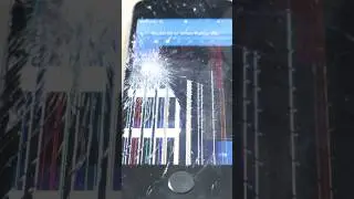 Cracked iPhone screen DIY repair