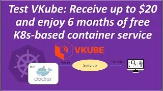 Test VKube: Receive up to $20 and enjoy 6 months of free K8s-based container service  | #kubernetes