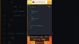 ES6 Array Map Method 