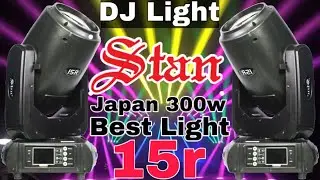 Best DJ Light Stan 15r 300w Lamp  DJ Shapry Light लम्बी दूरी के लिए।