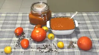 НАТУРАЛЬНЫЙ ДОМАШНИЙ  ТОМАТНЫЙ СОУС (NATURAL HOMEMADE SAUCE) ВЕНОК РЕЦЕПТОВ