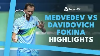 Alejandro Davidovich Fokina Beats Daniil Medvedev For The First Time! | Montreal 2024 Highlights